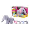Zuru 9570 - Pets Alive - Mamma e Baby Elefante Interattivo con Cuccioli Sorpresa