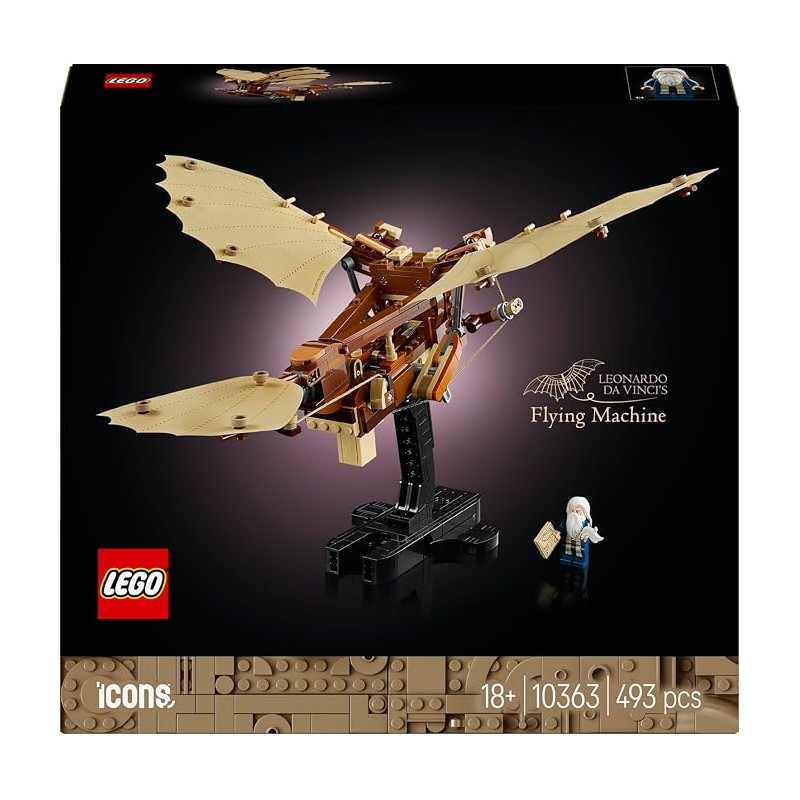 Lego 10363 - Icons - Macchina Volante di Leonardo da Vinci