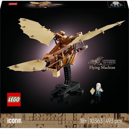 Lego 10363 - Icons - Macchina Volante di Leonardo da Vinci