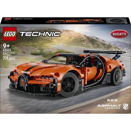 Lego 42222 - Technic - Hyper Car Bugatti Chiron Pur Sport