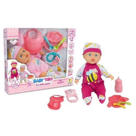 Teorema 81348 - Baby Teo Bebe' Ora della Pappa con Voce 30 cm
