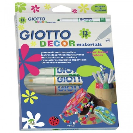 Fila 453400 - Giotto Decor Materials Conf.12 Pz.
