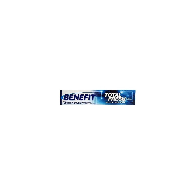 Benefit 3004 - Dentifricio Total Fresh Gel Intensa Freschezza 75 ml