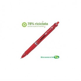 Pilot 42432 - Penna Sfera Pilot Acroball Punta 1,0 mm Rossa Cf.10 pz.