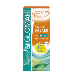 Geomar 115870 - Latte Solare FP 10 Formato Week-End 75 ml