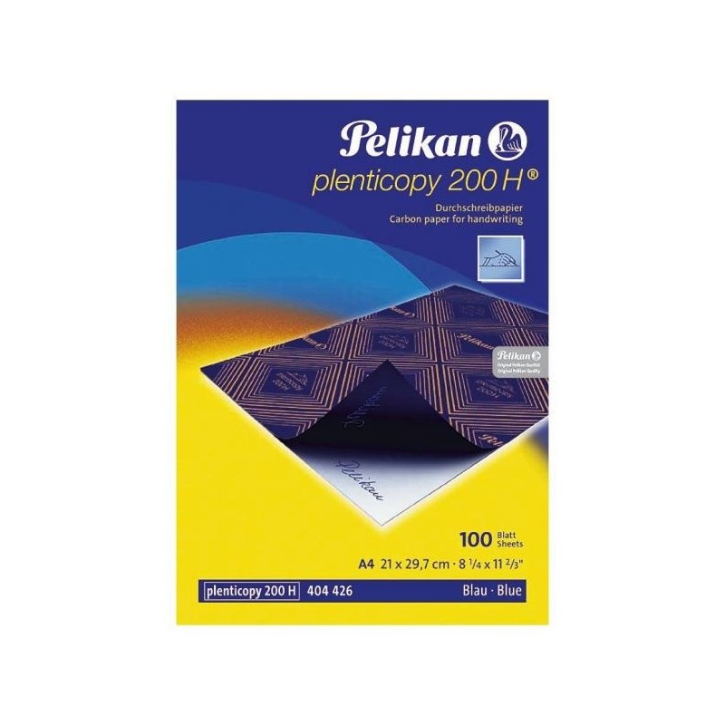 Pelikan 434738 - Carta Carbone da Ricalco a Mano Blu