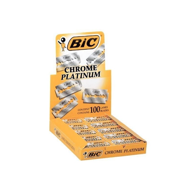 Bic 150 - Box 20 Scatolette da 5 Lamette Chrome Platinum