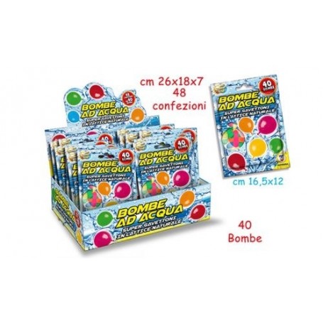 Teorema 63593 - Bombe ad Acqua Buste da 40pz. Display 48 Buste