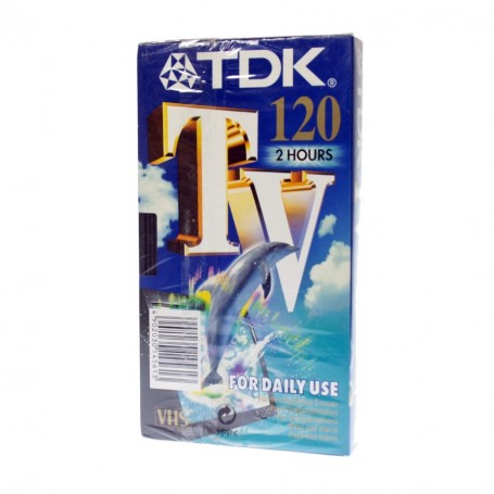 TDK 120 - Videocassetta 120 minuti