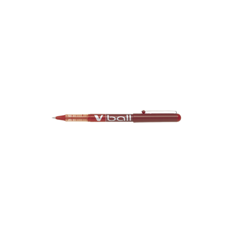 Pilot 1712 - Penna A Sfera V Ball 0,5 mm Rosso