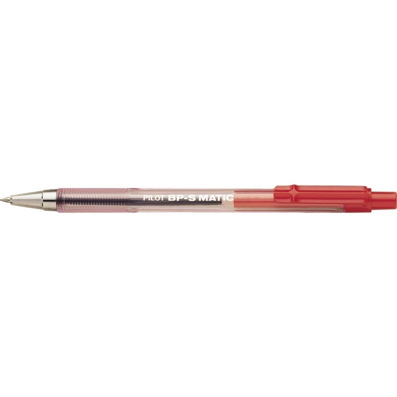 Pilot 646 - Penna BPS Matic Scatto Fine Rossa Conf.12 pz.