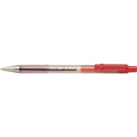 Pilot 646 - Penna BPS Matic Scatto Fine Rossa Conf.12 pz.