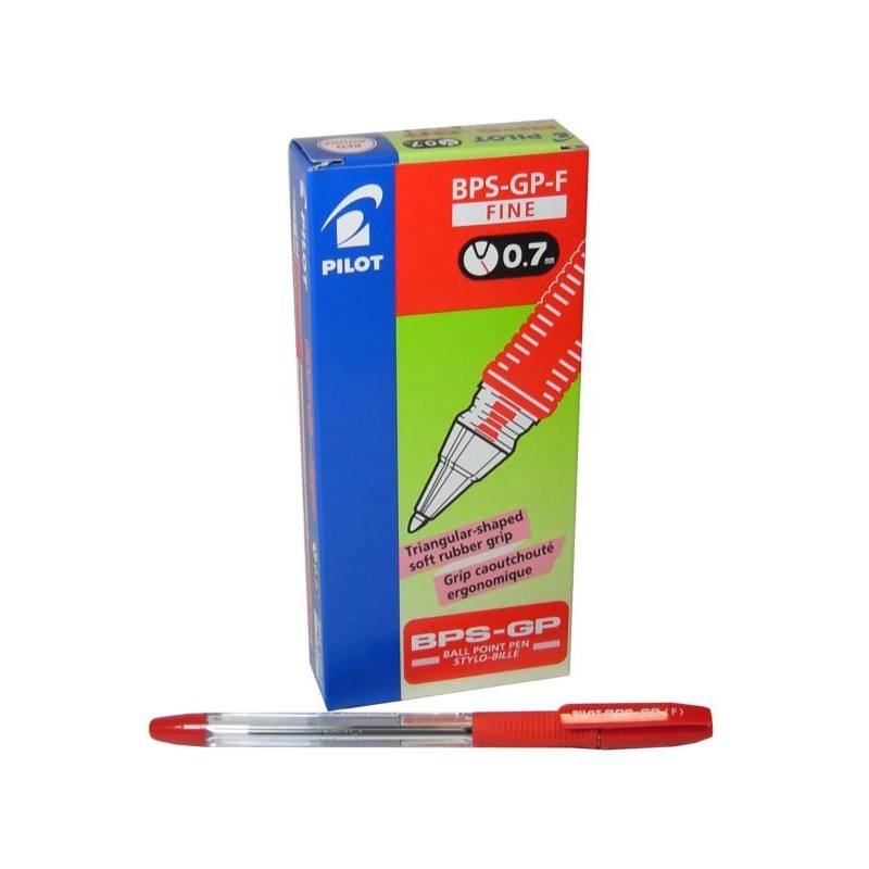 Pilot 1580 - Penna Pilot BPS-GP-F A Sfera Punta Fine Rosso