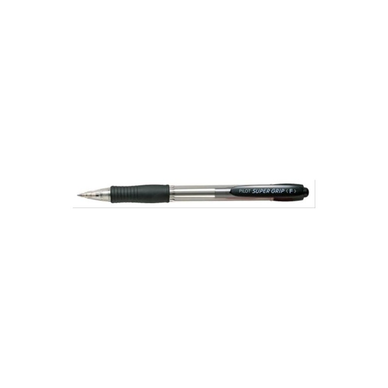 Pilot 5471 - Penna Pilot Supergrip A Scatto Punta Fine Nero Cf 12 pz