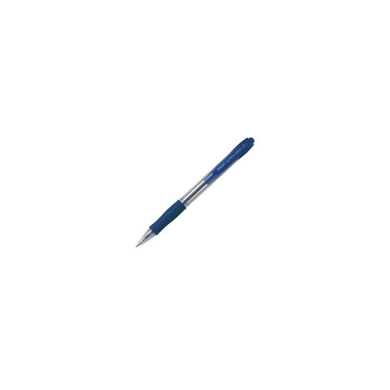 Pilot 5473 - Penna Pilot Supergrip A Scatto Punta Fine Blu Cf. 12 pz
