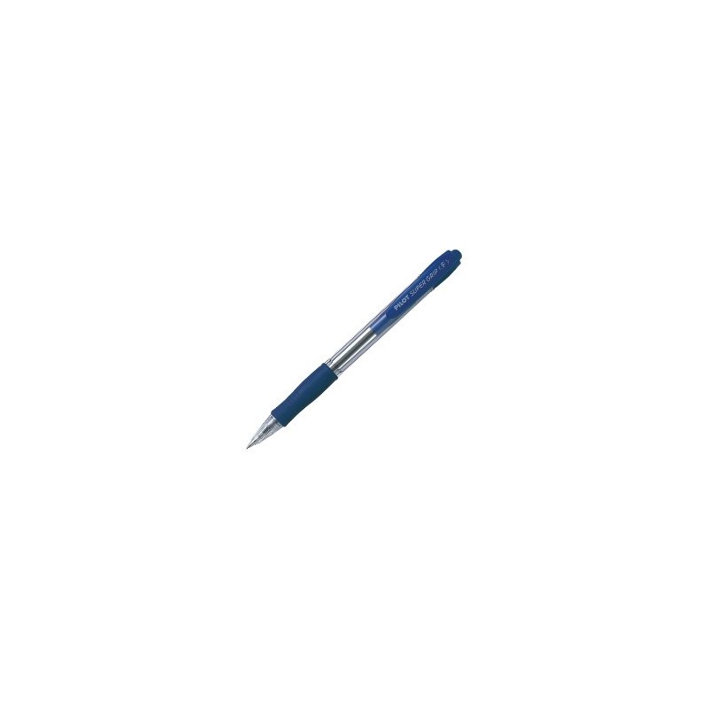 Pilot 5473 - Penna Pilot Supergrip A Scatto Punta Fine Blu