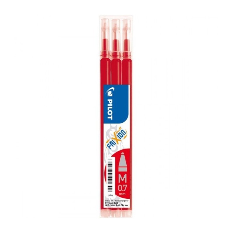 Pilot 6658 - Refill Frixion Ball Rosso Cf. 3pz