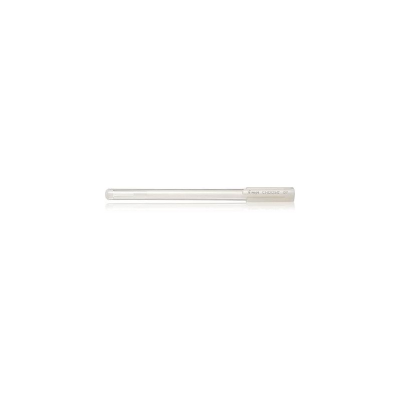 Pilot 7407 - Penna A Sfera Choose Punta Fine 0,7 mm Giallo Trasparente Brillante E Vivace