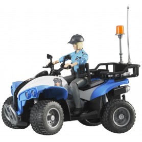 Bruder 63010 - Quad Polizia con Personaggio