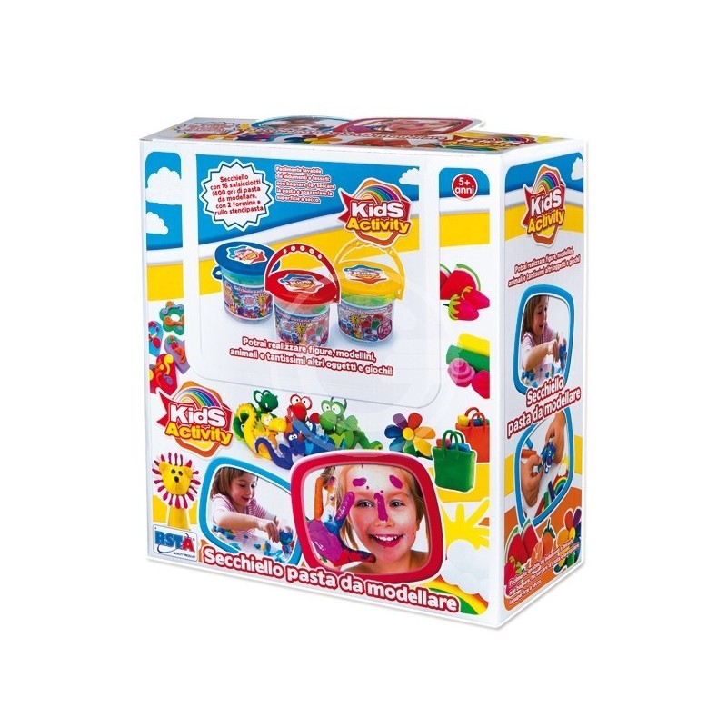 Rstoys 9834 Kids Activity Secchiello Pasta Da Modellare
