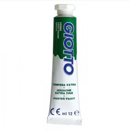 Fila 352012 - Tempera Giotto N.12 Verde 12 ml Conf. 6 pz.