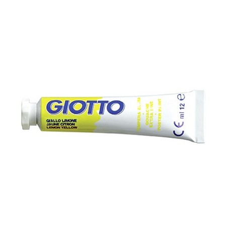 Fila 352003 - Tempere Giotto N.3 Giallo Limone 12 ml Conf. 6 pz