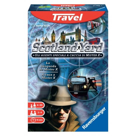 Ravensburger 23416 - Giochi di Società - Scotland Yard Travel