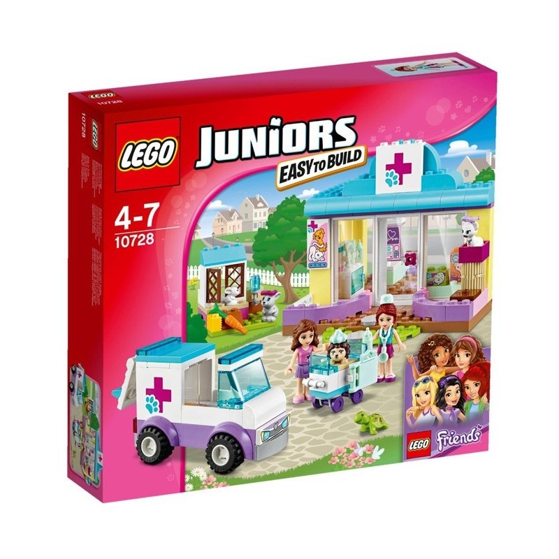 Lego 10728 - Friends Junior - La Clinica Veterinaria Di Mia