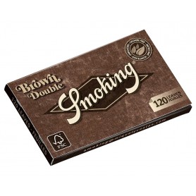 Smoking 4698 - Cartine Smoking Brown Corte Doppie